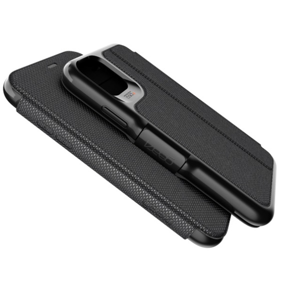 ‼️CLEARANCE‼️Eco Folio-style case w/credit card slots for iPhone 11 ProMax-Black - Picture 6 of 12